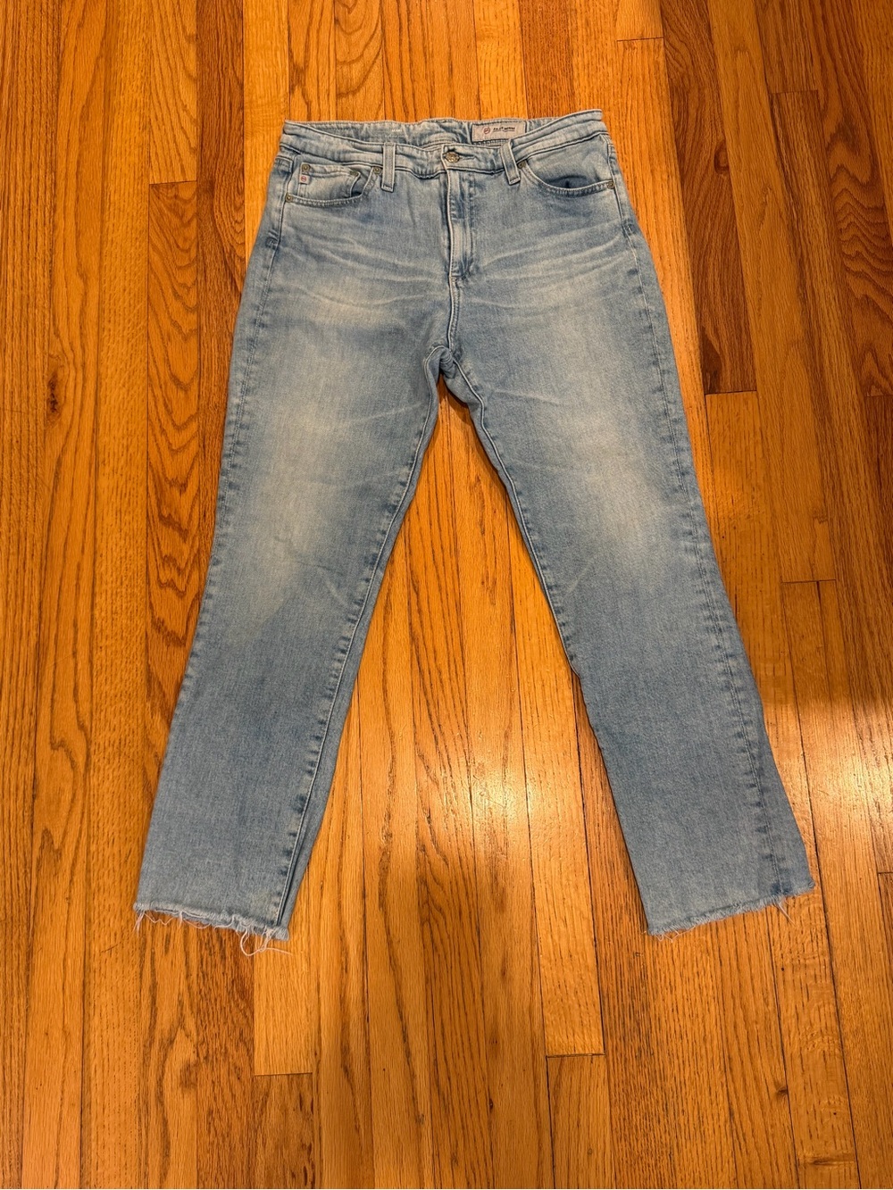 AG - ED Denim Mari High Rise Straight Women’s Light Wash Jeans - 30R